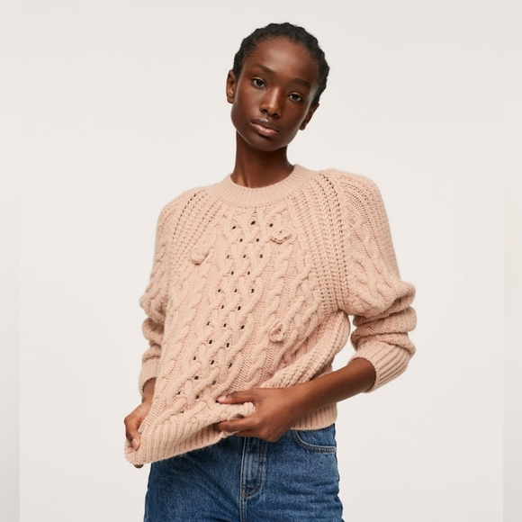 🔥Last 2🔥 MANGO Applique sweater - Picture 7 of 7